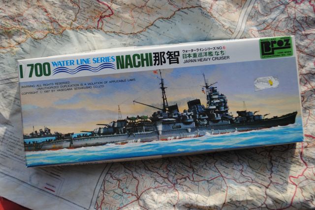 Hasegawa 43006 NACHI Japanese Heavy Cruiser WWII